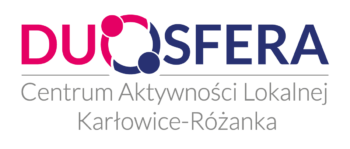 DUOSFERA - Centrum Aktywności Lokalnej Karłowice-Różanka 1 DUOSFERA - Centrum Aktywności Lokalnej Karłowice-Różanka - logo CAL DUOSFERA transparent