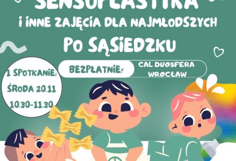 Sensoplastyka i inne zajęcia dla najmłodszych - po sąsiedzku, na Różance - 54c3d58c5efcf59ddeb7486b7061ea5a