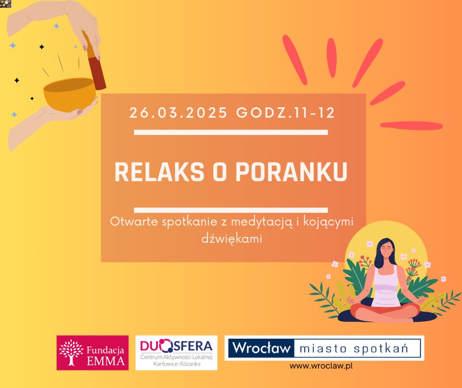 Relaks o poranku - otwarte spotkanie z medytacją i kojącymi dźwiękami - 59de0175dc17bcf0f4fb5ae6ae3f444f