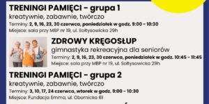 Międzyosiedlowy Klub Seniora Fundacji EMMA | czerwiec 2025 - MKS 2025 06