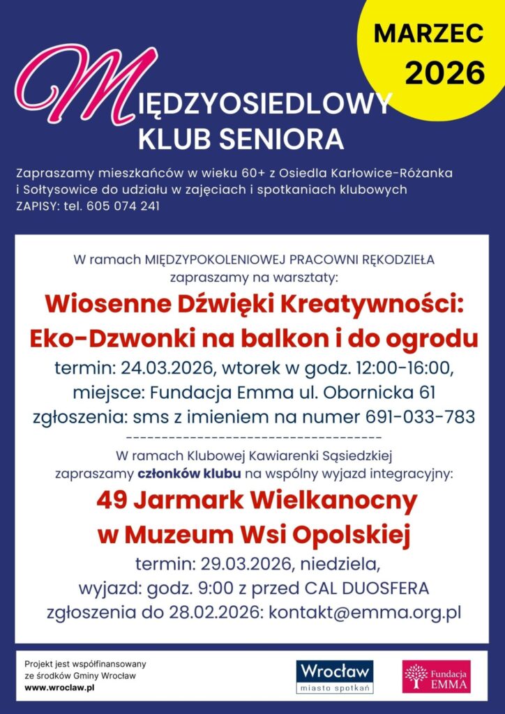 MKS Fundacji EMMA | 2026 marzec - aktywności - MKS 2026 03 wycieczka