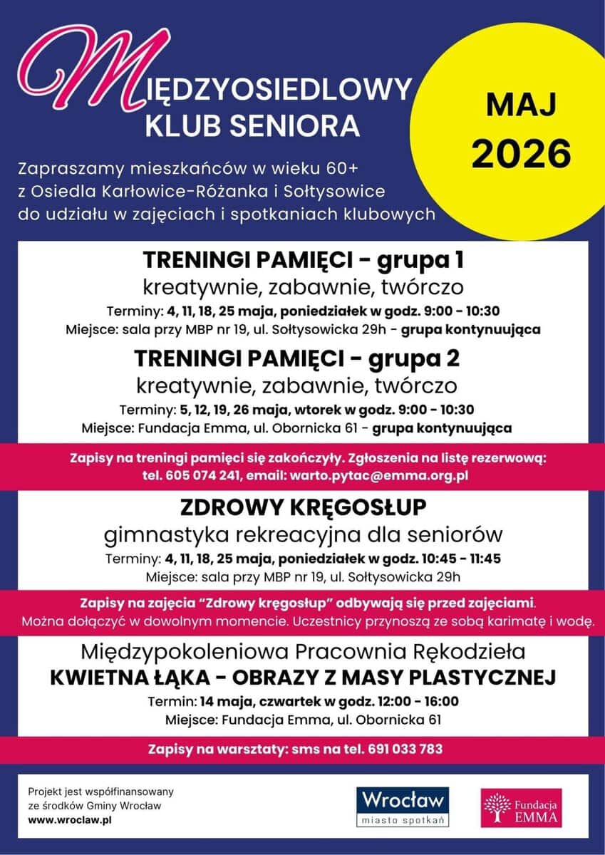 MKS Fundacji EMMA | 2026 maj 2 MKS Fundacji EMMA | 2026 maj - MKS 2026 05