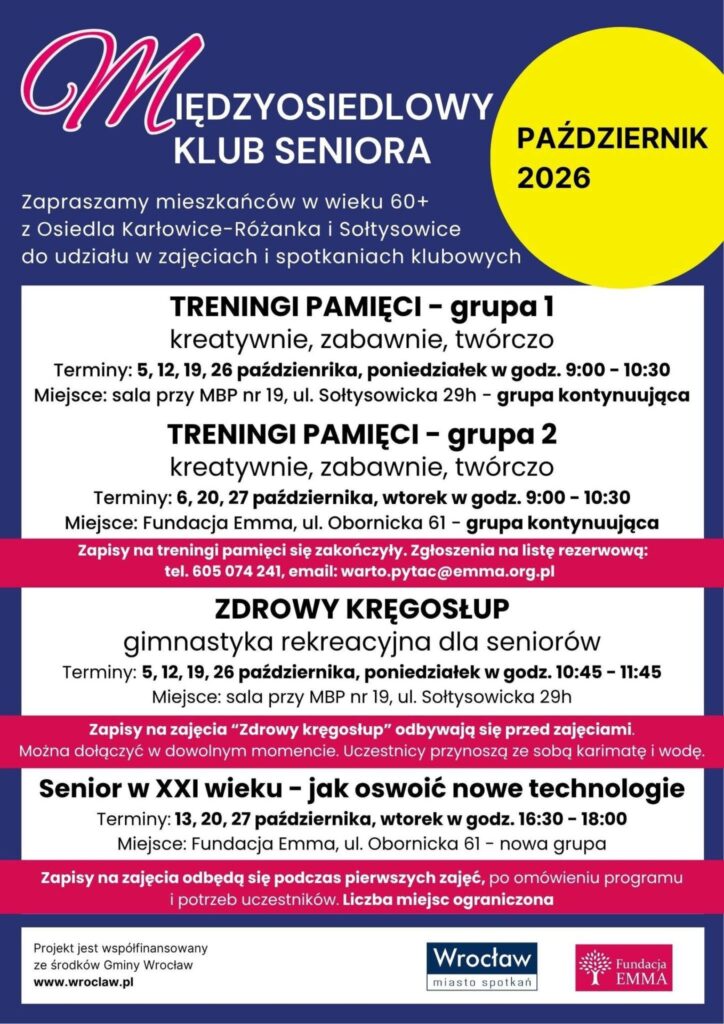 MKS+ Fundacji EMMA | 2026 październik - MKS 2026 10
